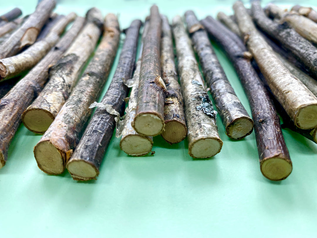 200 g Ecovenik Wood Sticks for Crafts - 6 Inch Birch Wood Craft