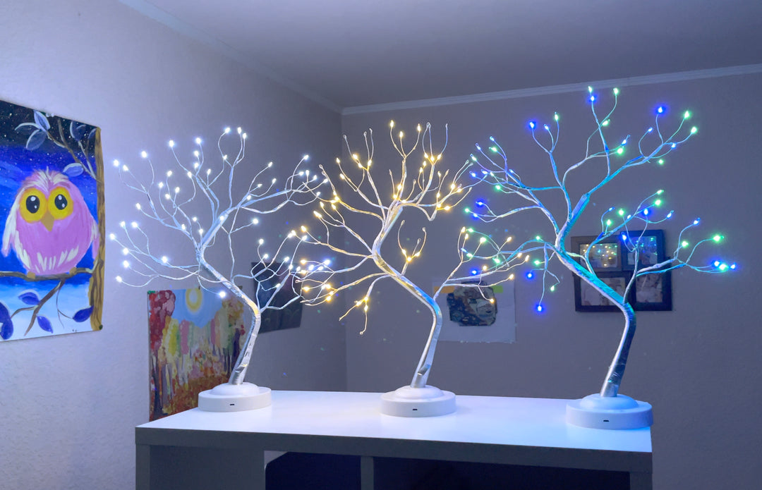 108 LED Silver - Enchanting Bonsai Tree Light