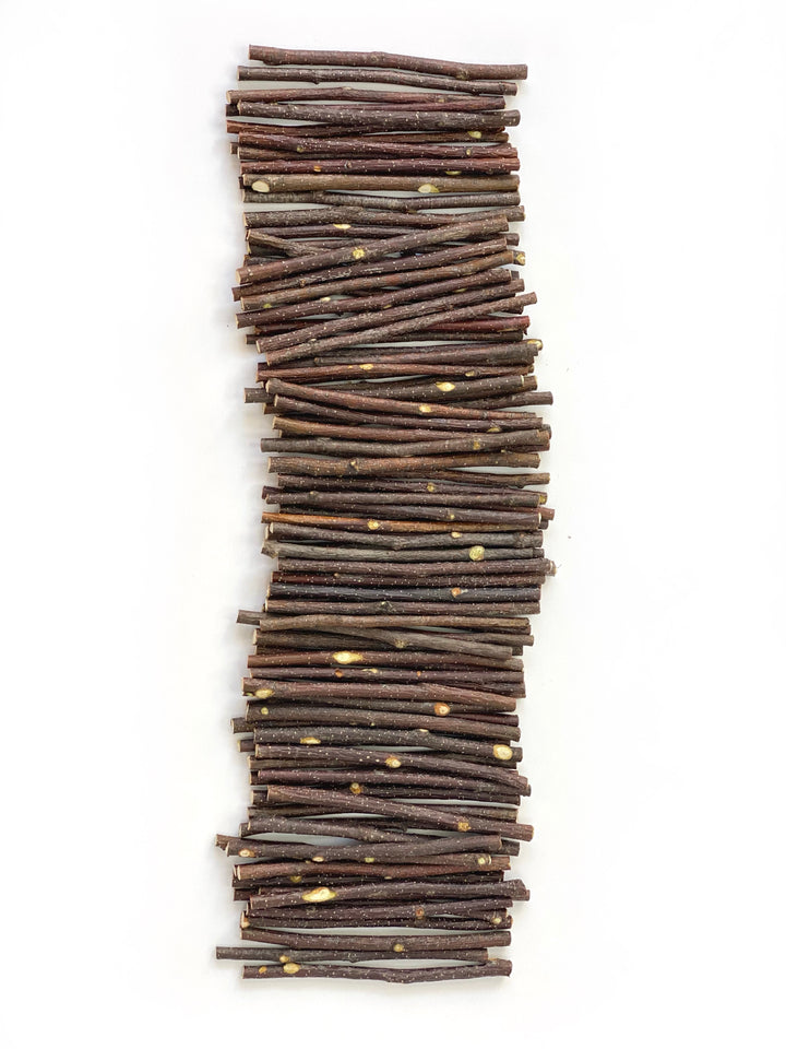 100 pcs Ecovenik Small Wood Sticks for Crafts - 4 Inch Birch Wood Craft Sticks - Natural Twigs Sticks for Crafting, DIY School Projects, Card Making, Embellishments & Photo Props