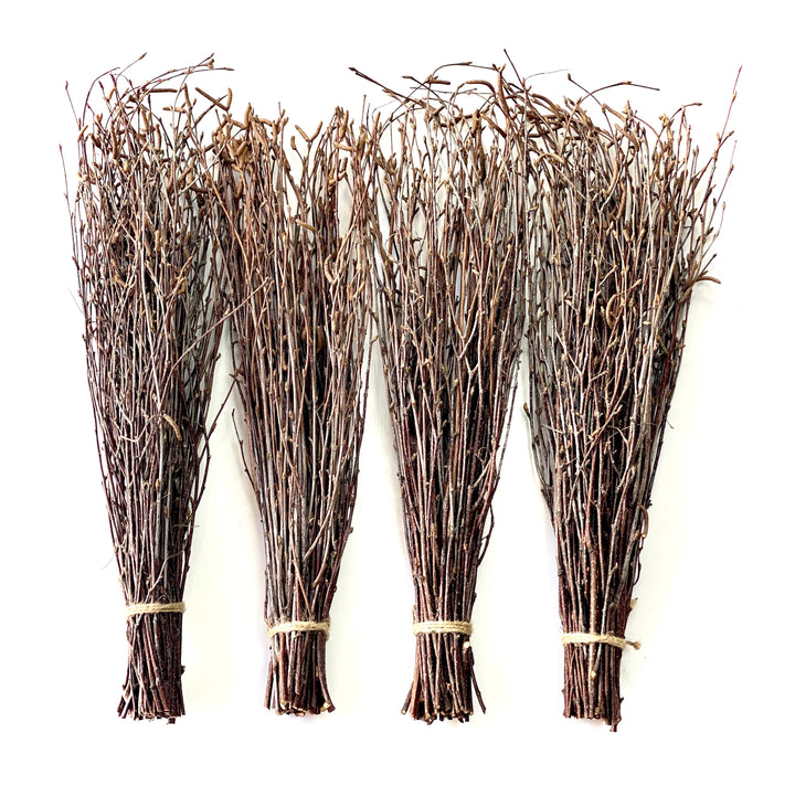 50-200 pcs Ecovenik Birch Twigs - 100% Natural Decorative Birch Branches for Vases, Centerpieces & DIY Crafts - 16-18 Inch Birch Sticks for Decorating