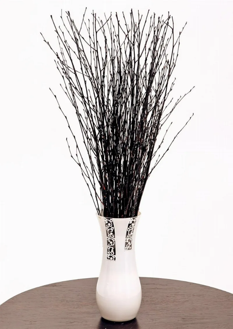 73 cm Black Birch Branches - Natural Birch Twigs, Pack of 20-25 Stems, 29 inch Long - Create Stunning Floor Vases